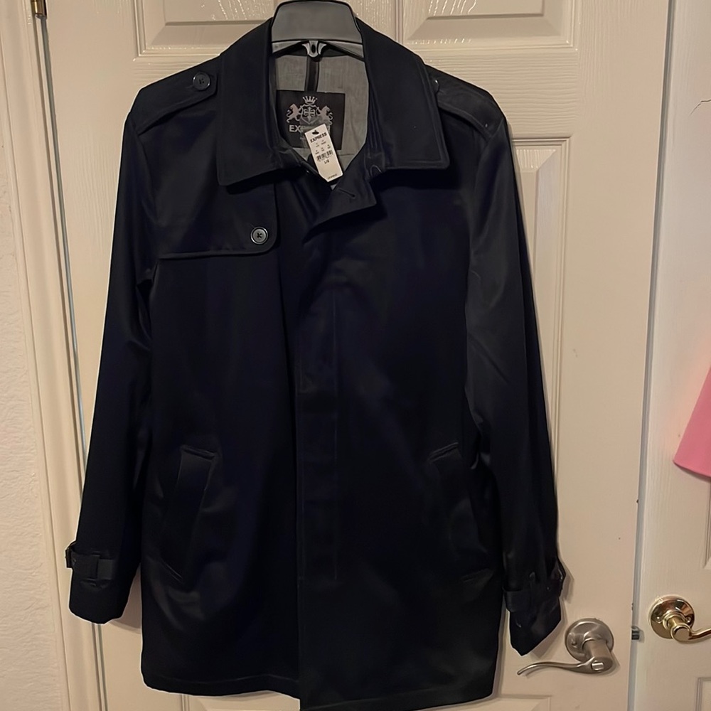 Express mens raincoat